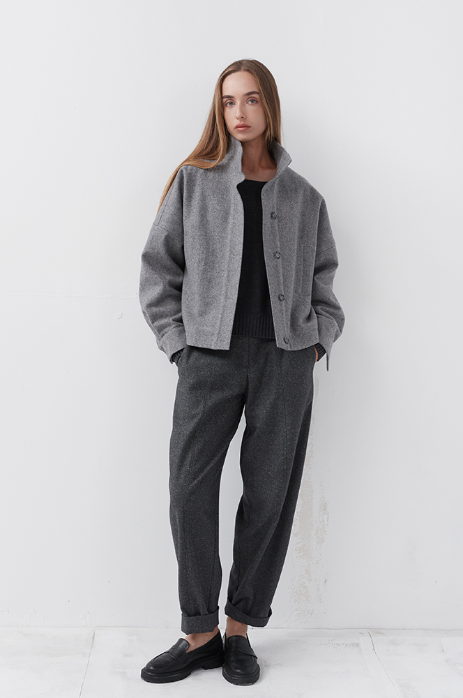 Куртка вовна сірий (КУ14)